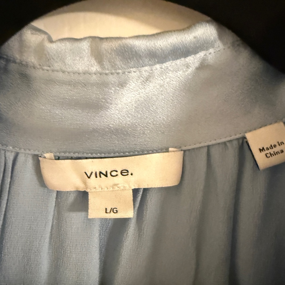 Silk Cap-Sleeve Ruched-Back Blouse - Picture 5 of 5